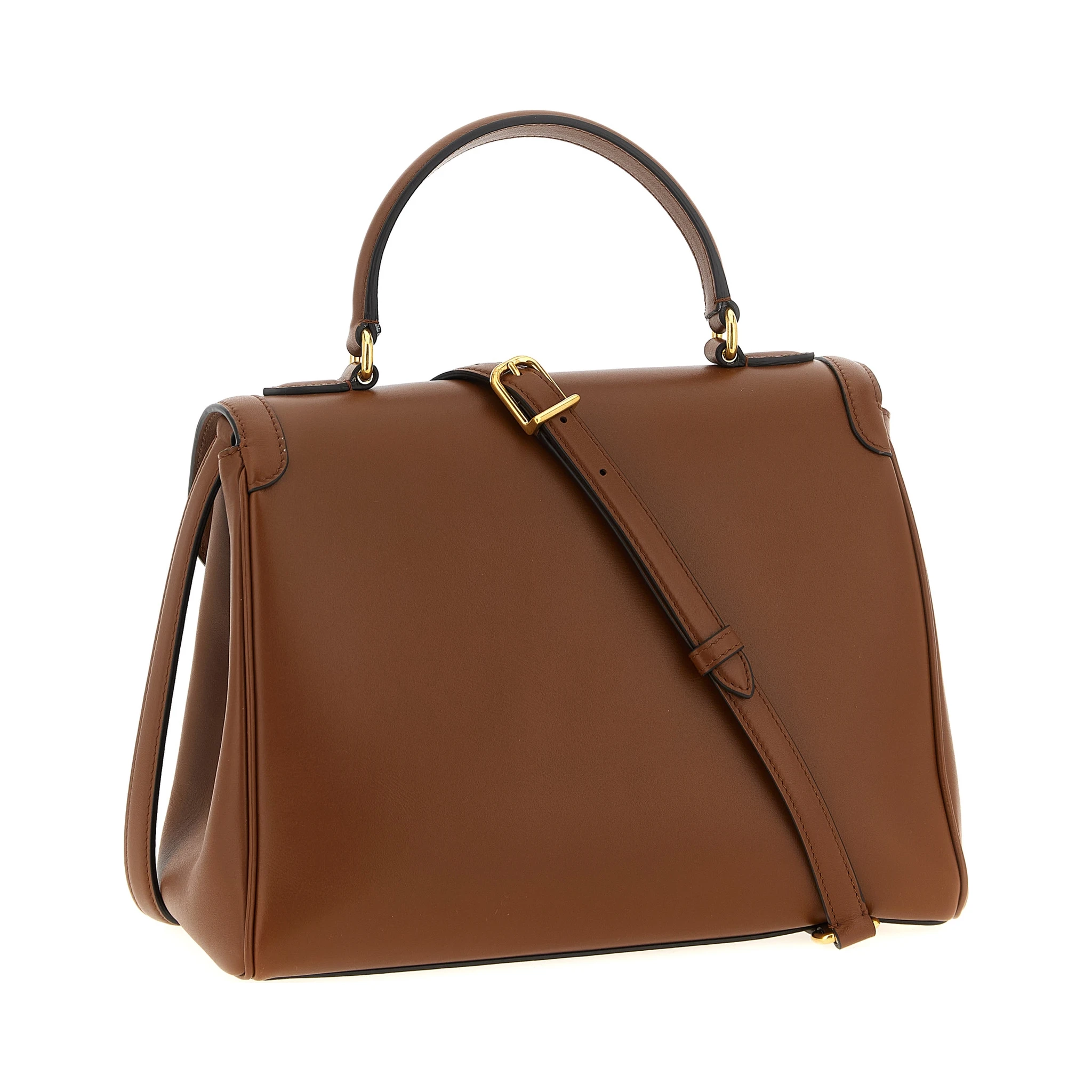 Brown Calfskin Handbag