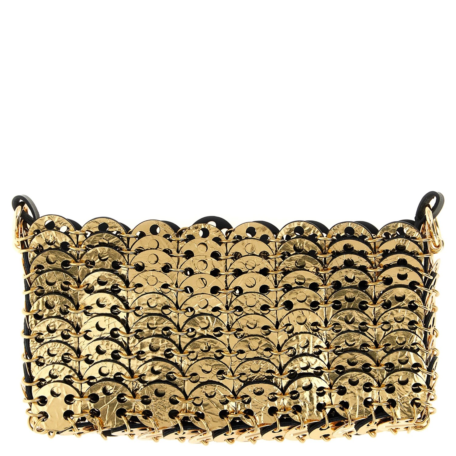 Black Calfskin Crossbody Bag