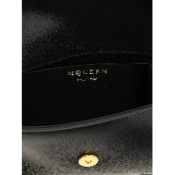 Black Calfskin Crossbody Bag