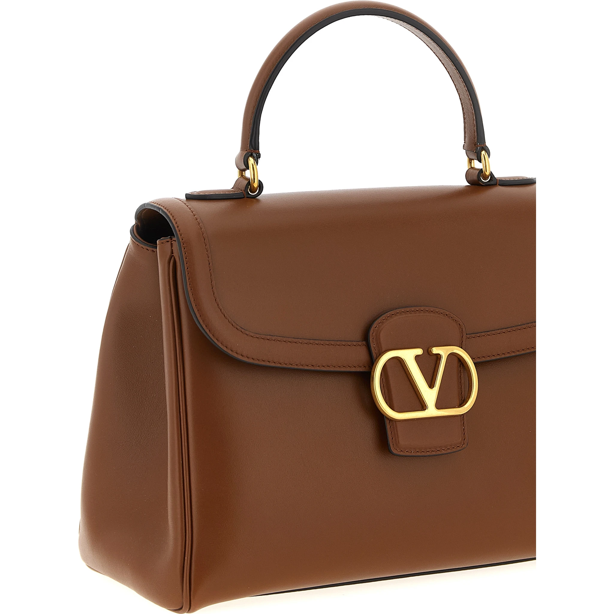 Brown Calfskin Handbag