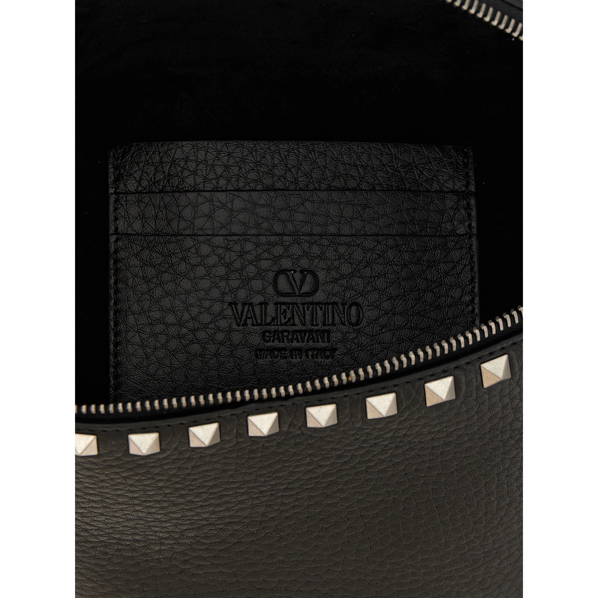 Black Calfskin Crossbody Bag