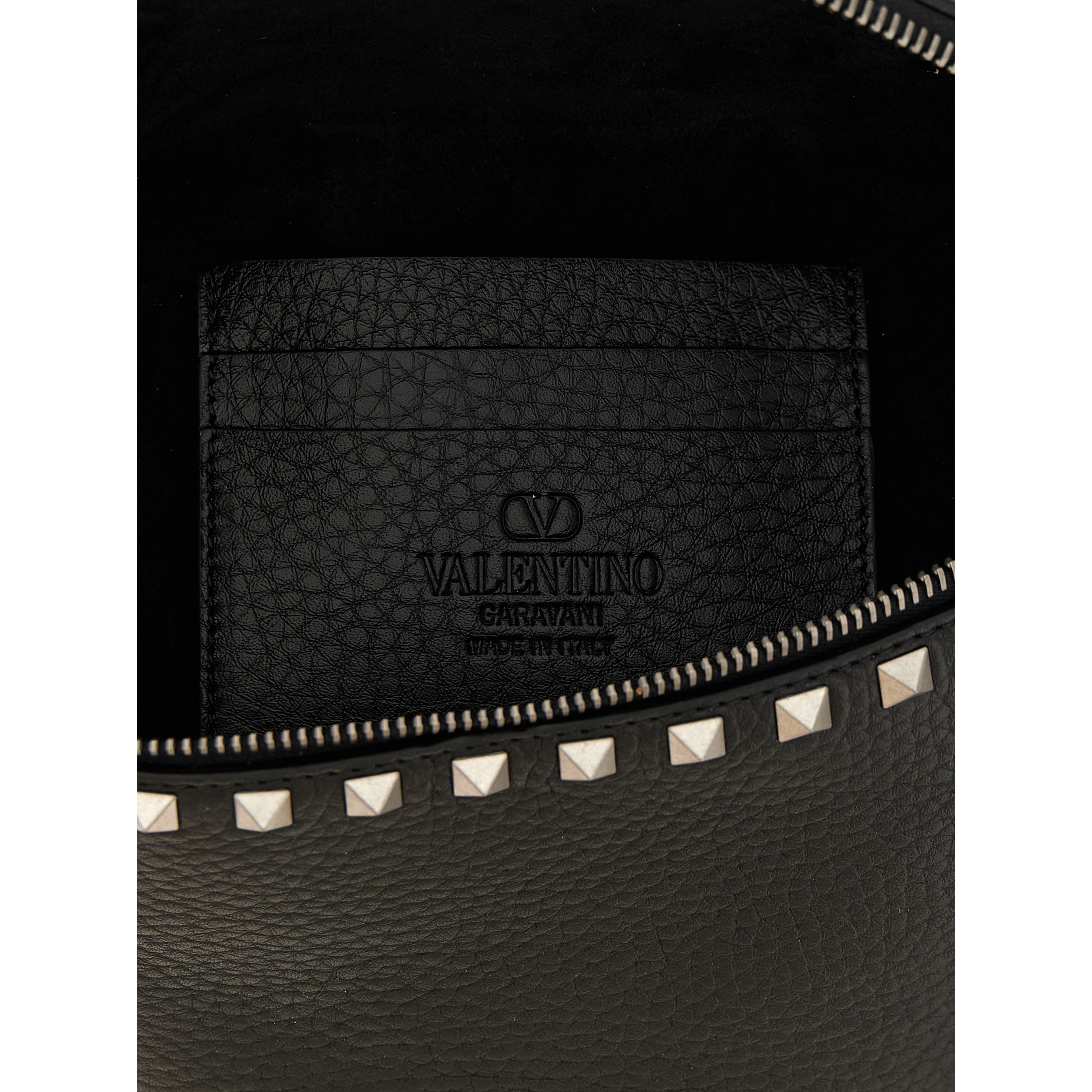 Black Calfskin Crossbody Bag