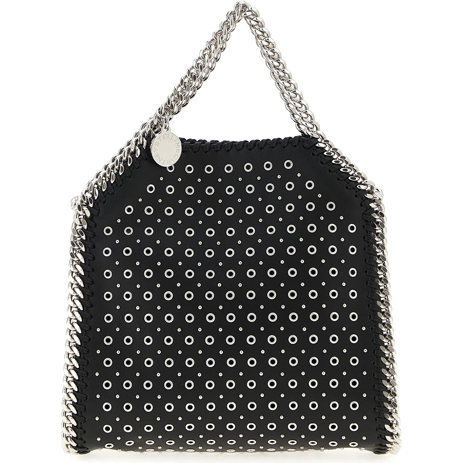 Black Polyester Handbag