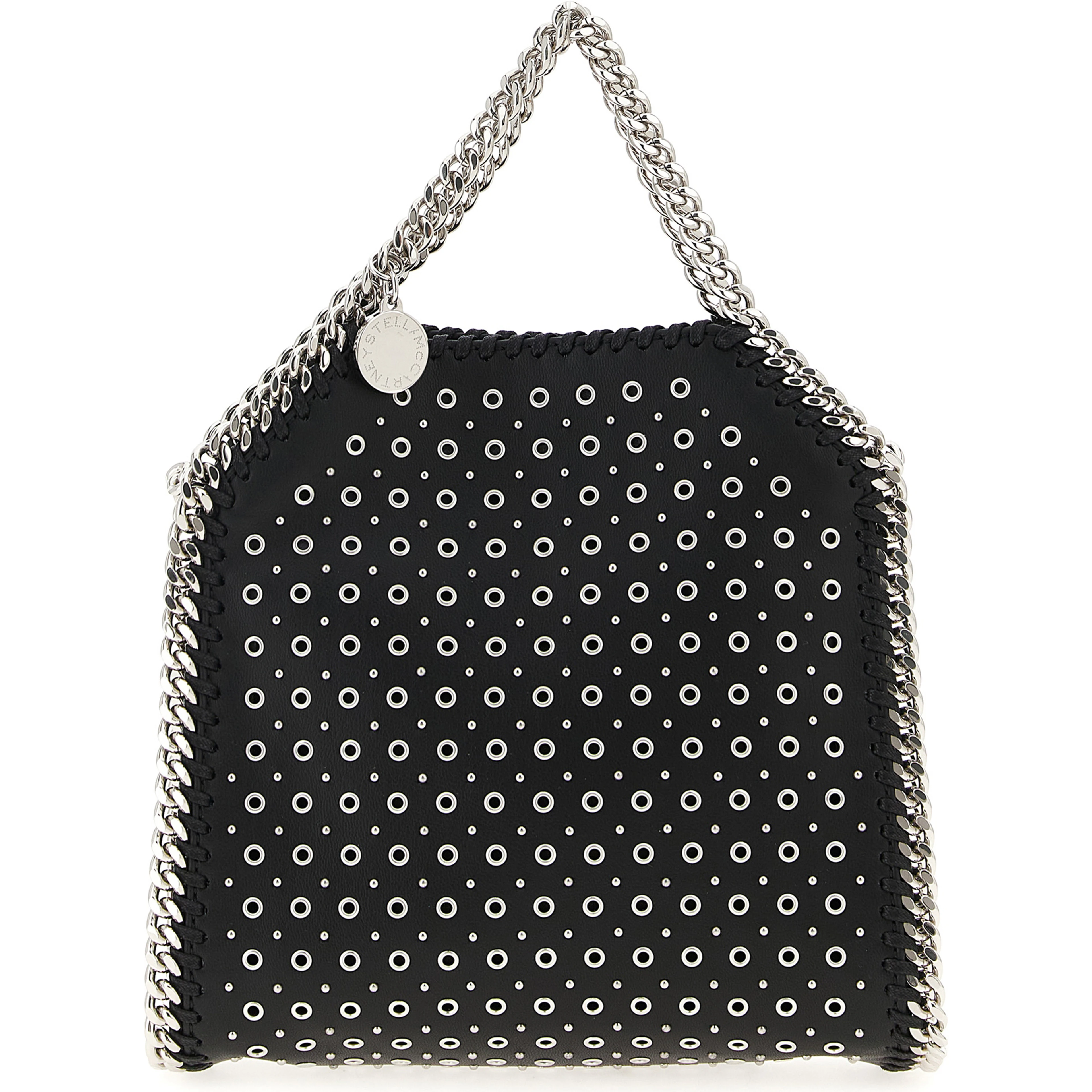 Black Polyester Handbag