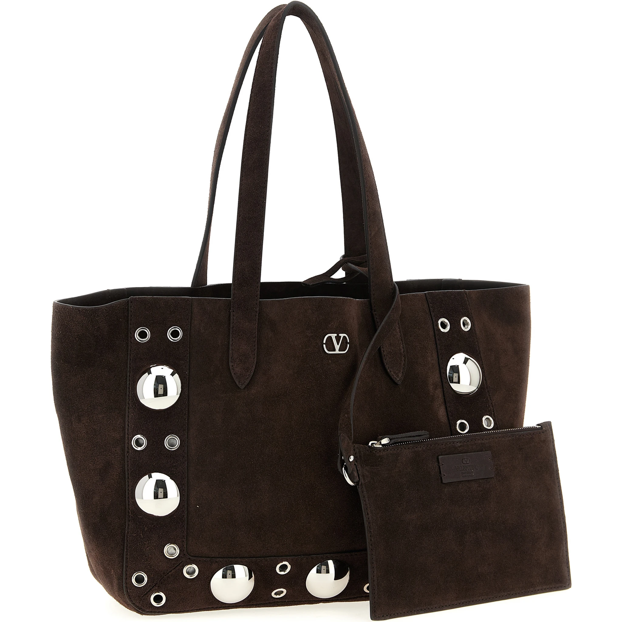 Brown Cowhide Tote Bag