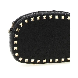 Black Calfskin Crossbody Bag