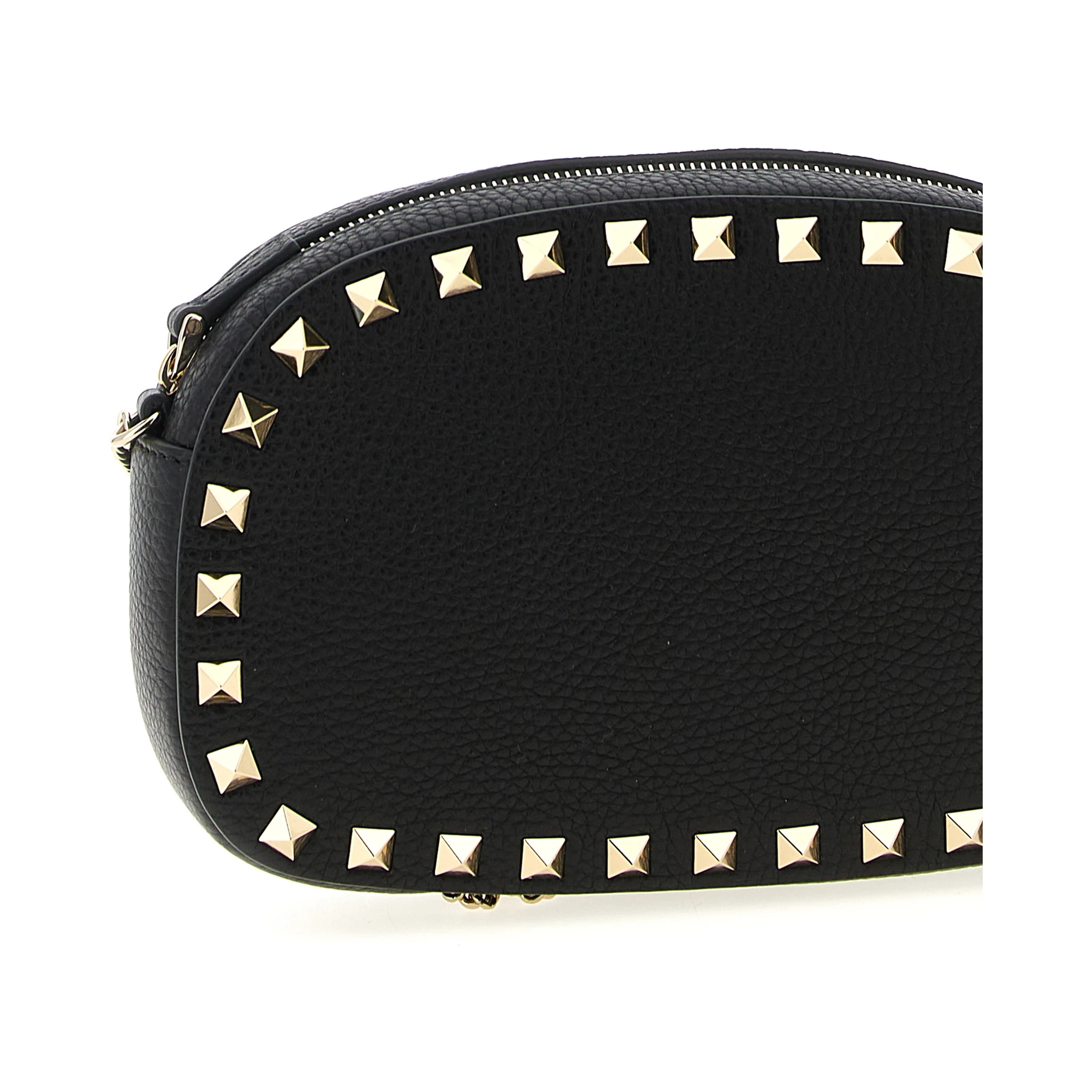 Black Calfskin Crossbody Bag