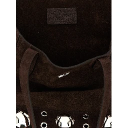 Brown Cowhide Tote Bag