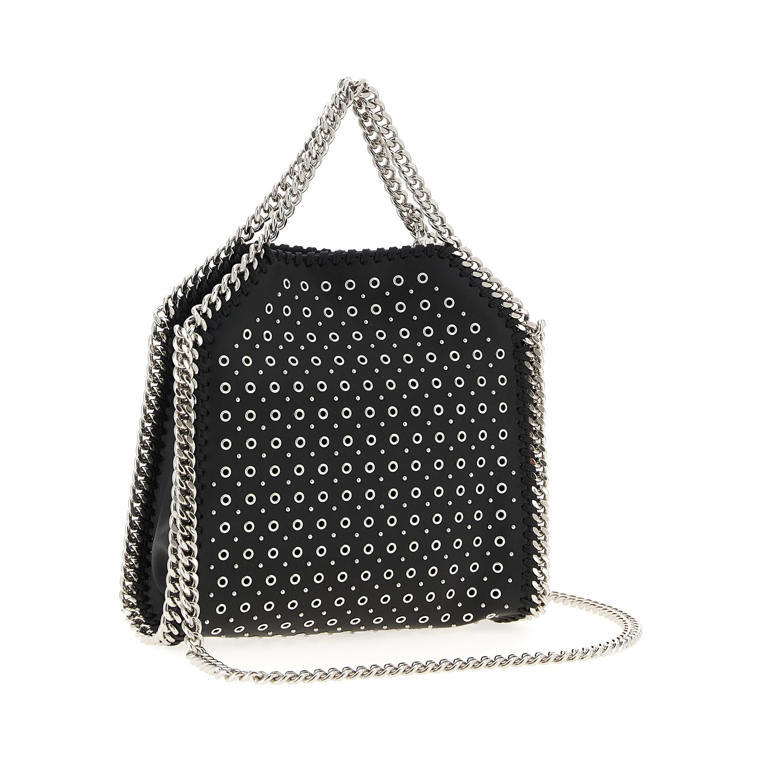 Black Polyester Handbag