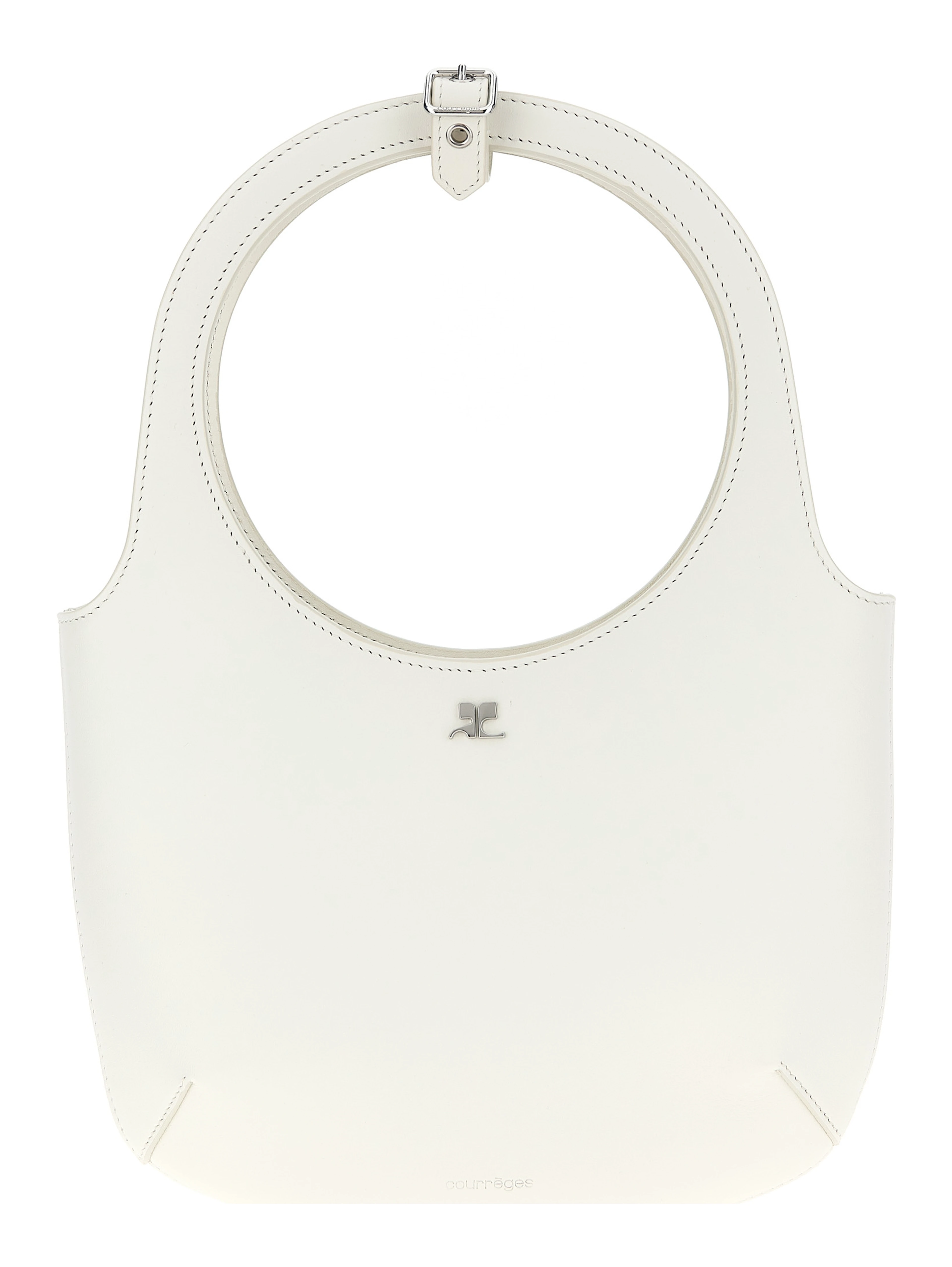 White Calfskin Handbag