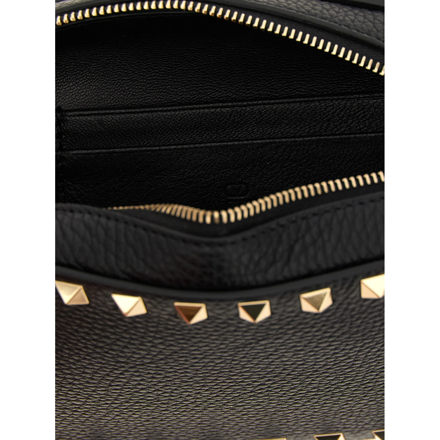 Black Calfskin Crossbody Bag