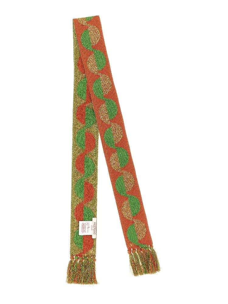 Orange Cotton Foulard