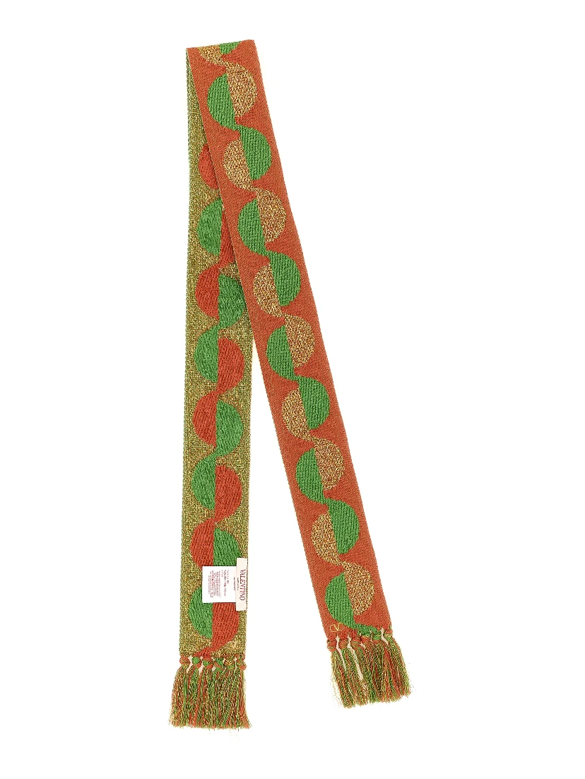 Orange Cotton Foulard