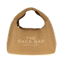 Beige Cowhide Handbag