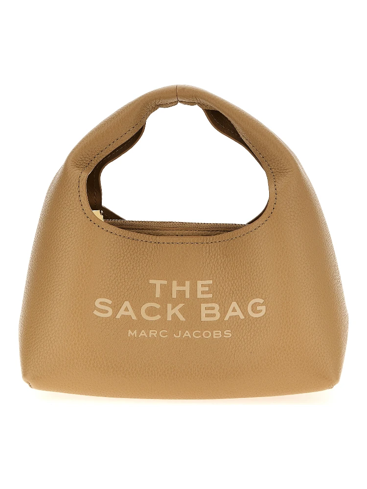 Beige Cowhide Handbag