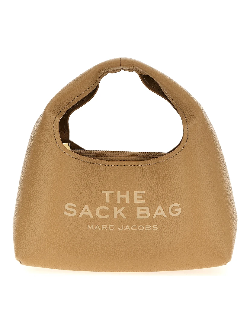 Beige Cowhide Handbag