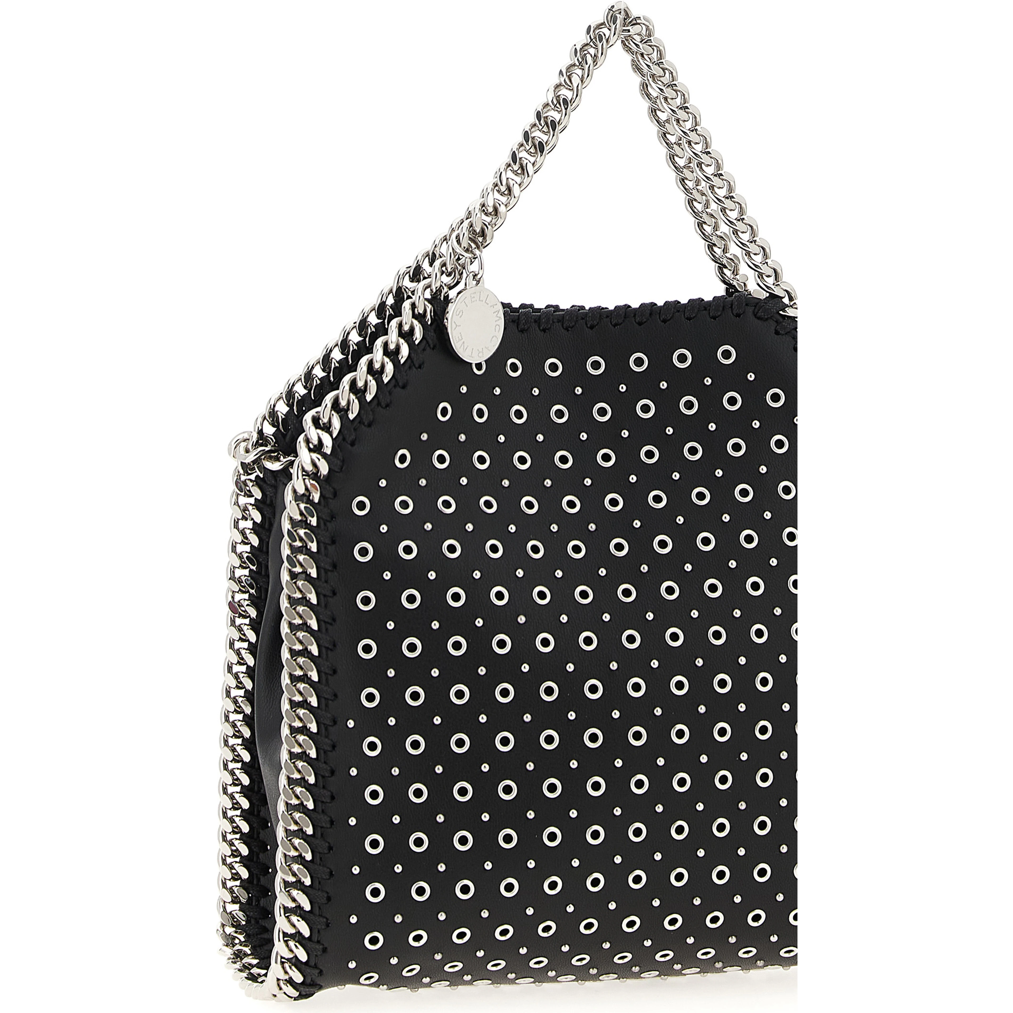 Black Polyester Handbag