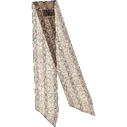 Multicolor Silk Foulard