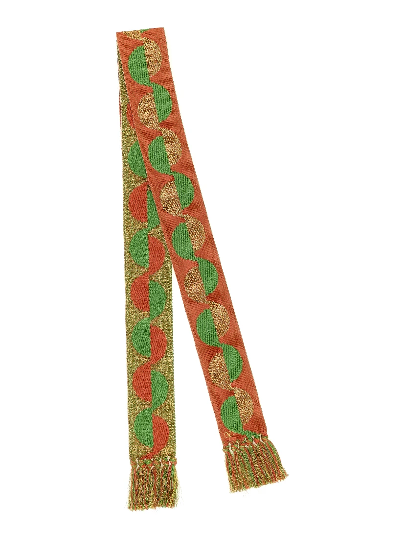 Orange Cotton Foulard