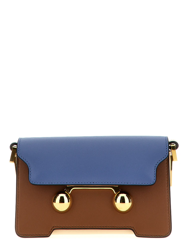Multicolor Calfskin Shoulder Bag