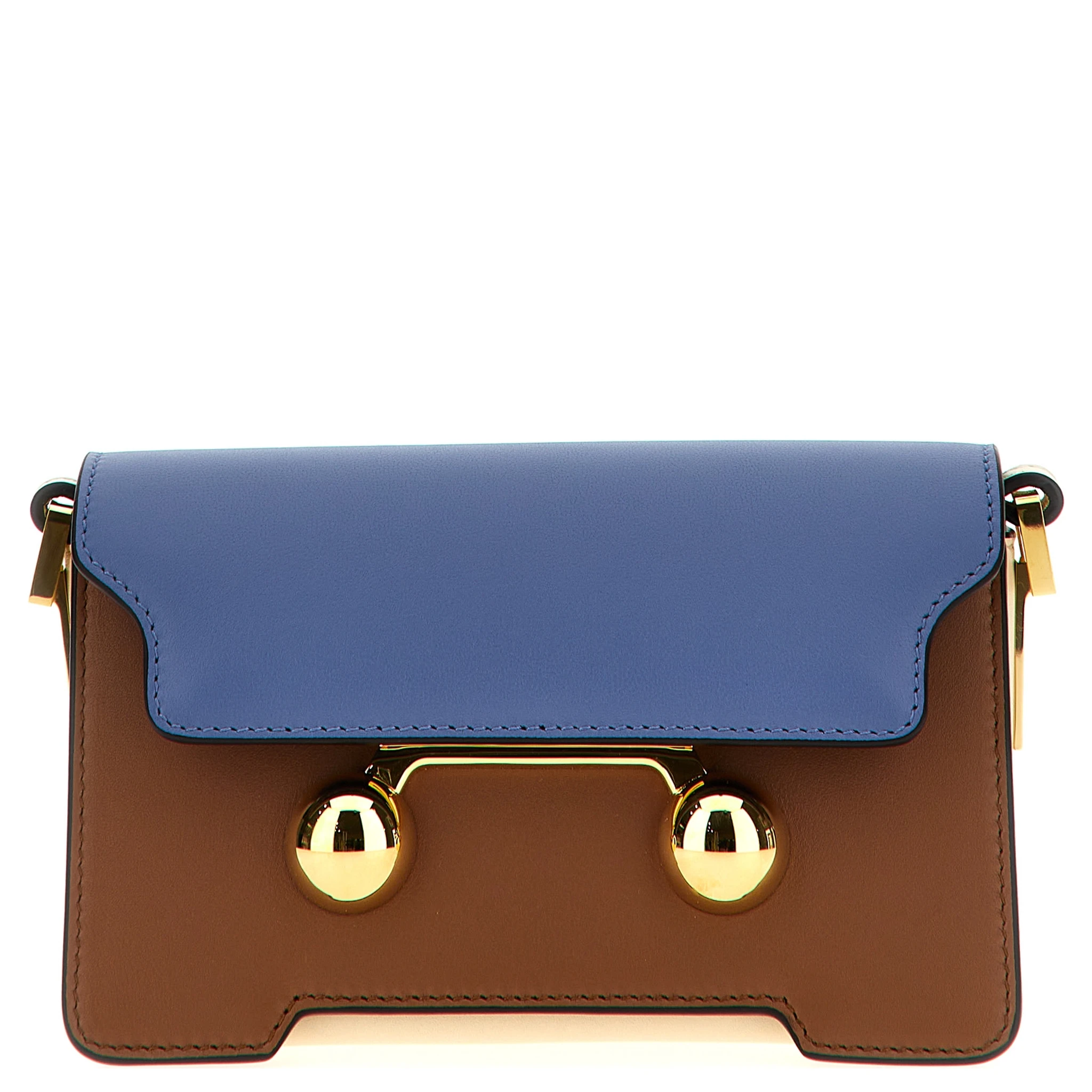 Multicolor Calfskin Shoulder Bag