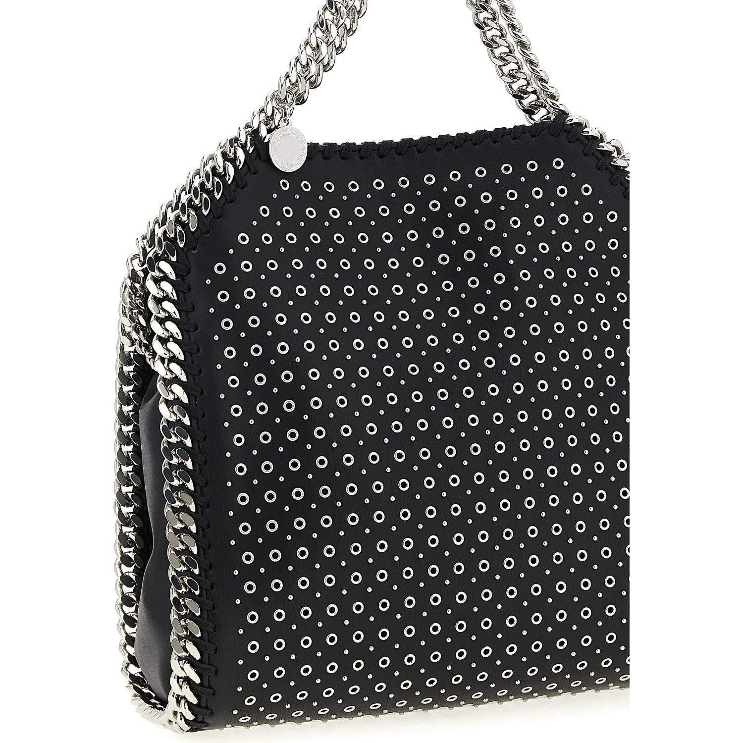 Black Polyester Handbag