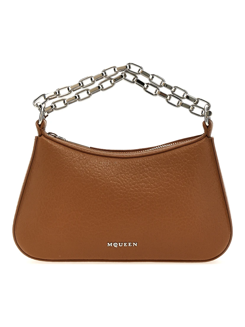 Brown Lamb Leather Handbag