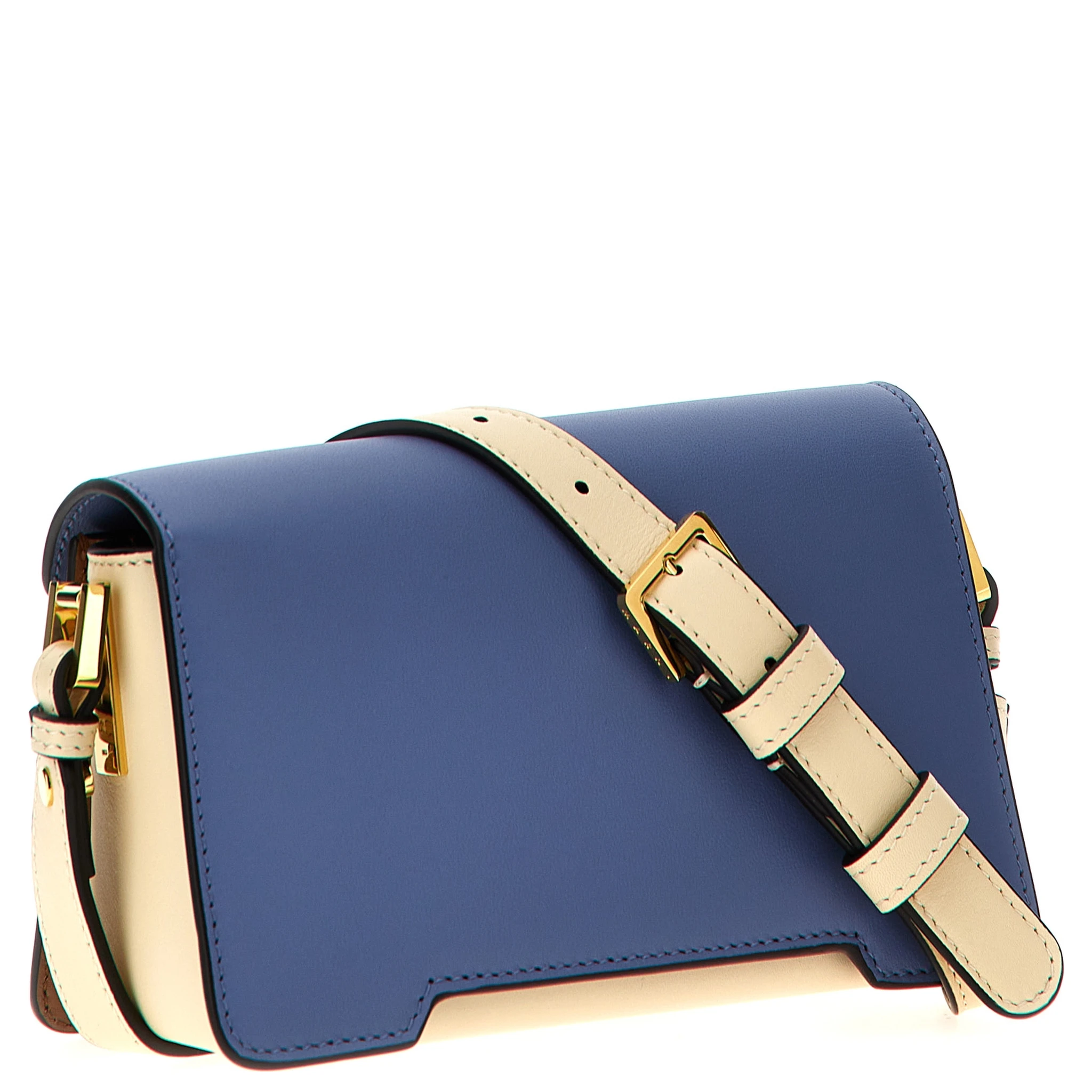 Multicolor Calfskin Shoulder Bag