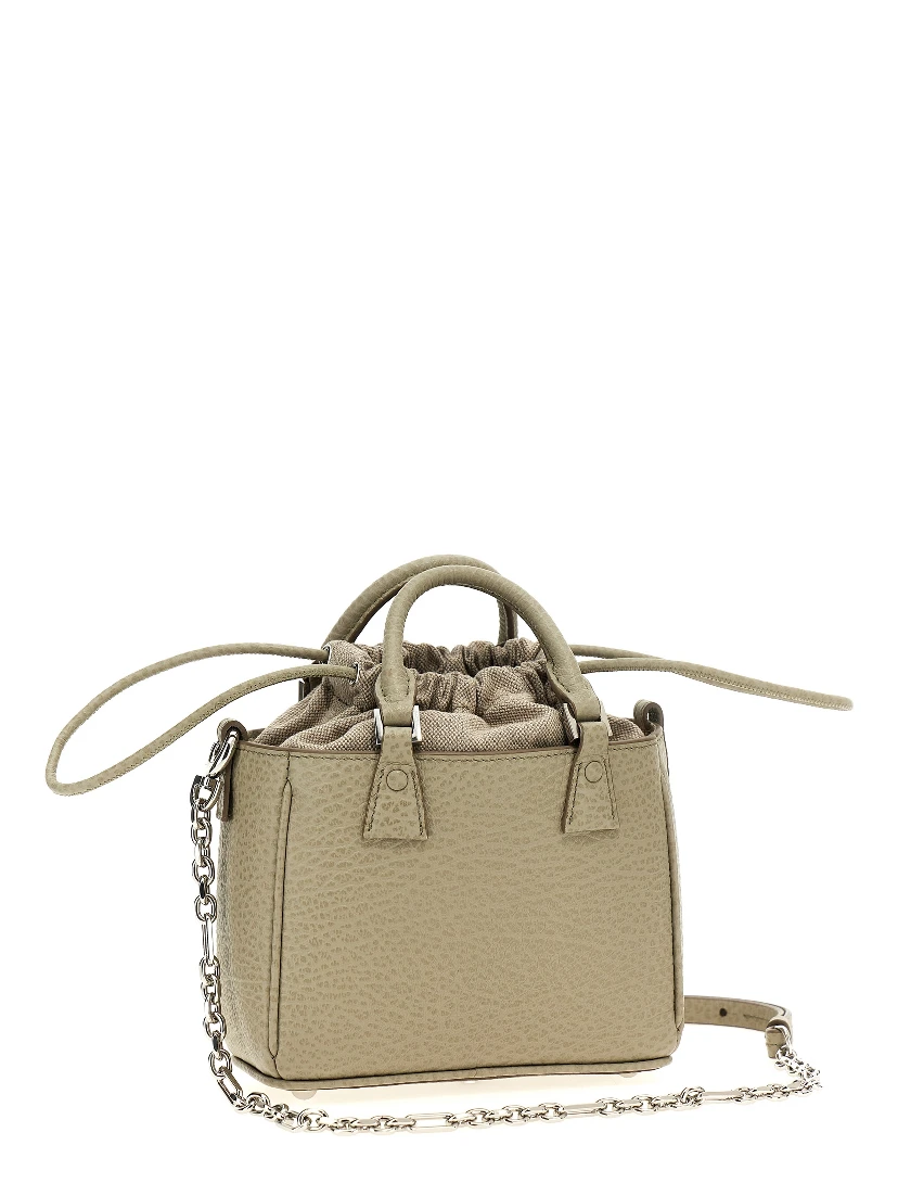 Gray Calfskin Handbag