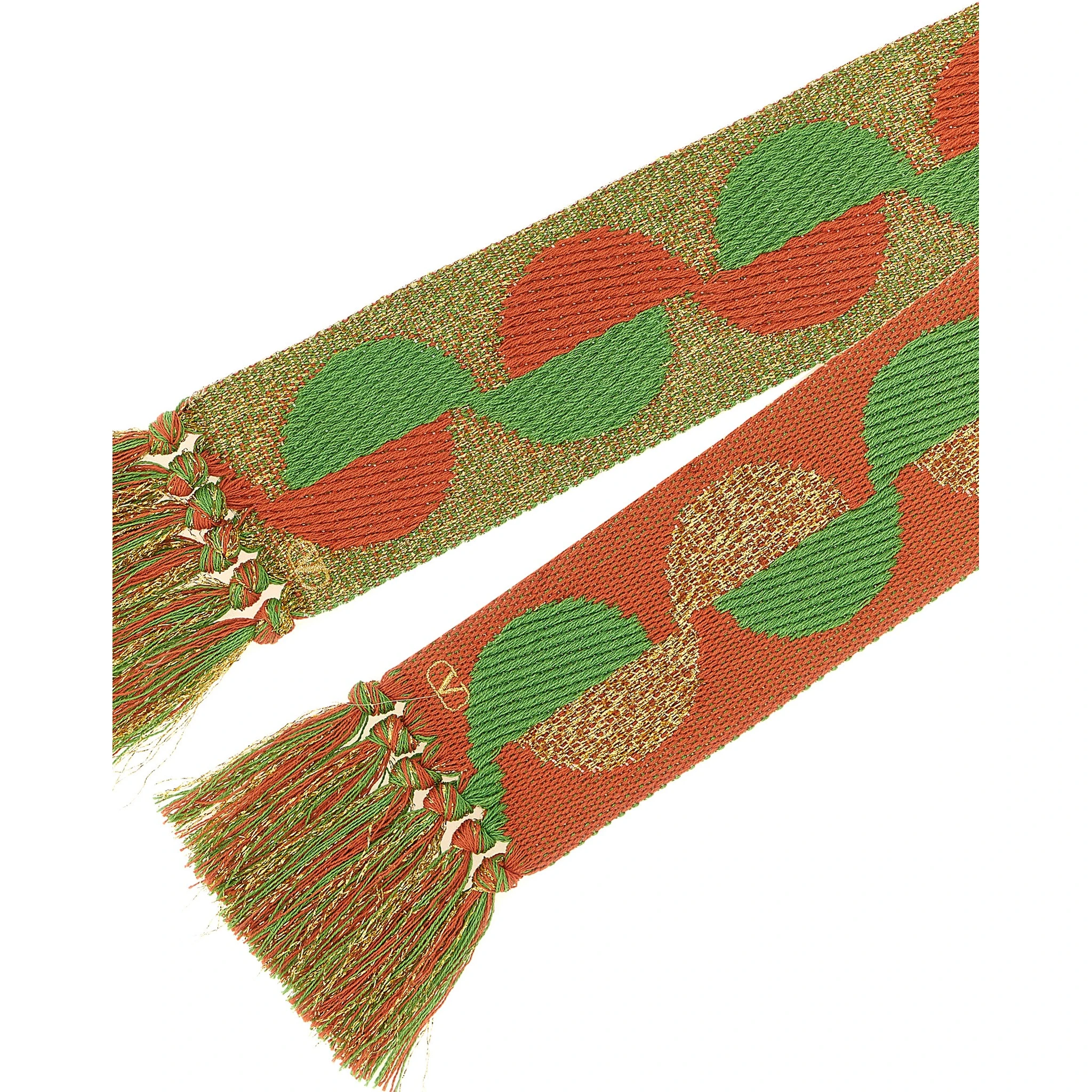 Orange Cotton Foulard