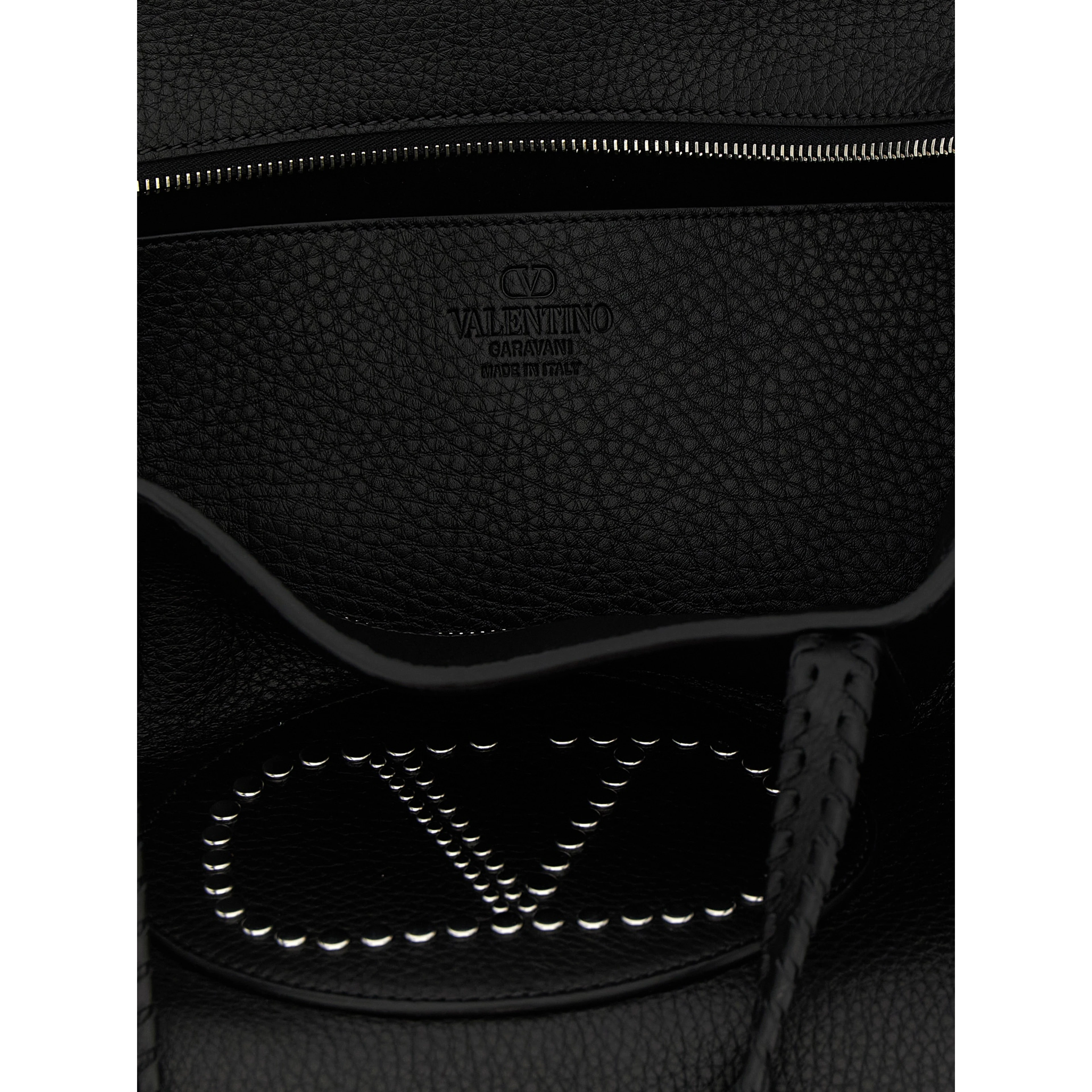 Black Calfskin Tote Bag