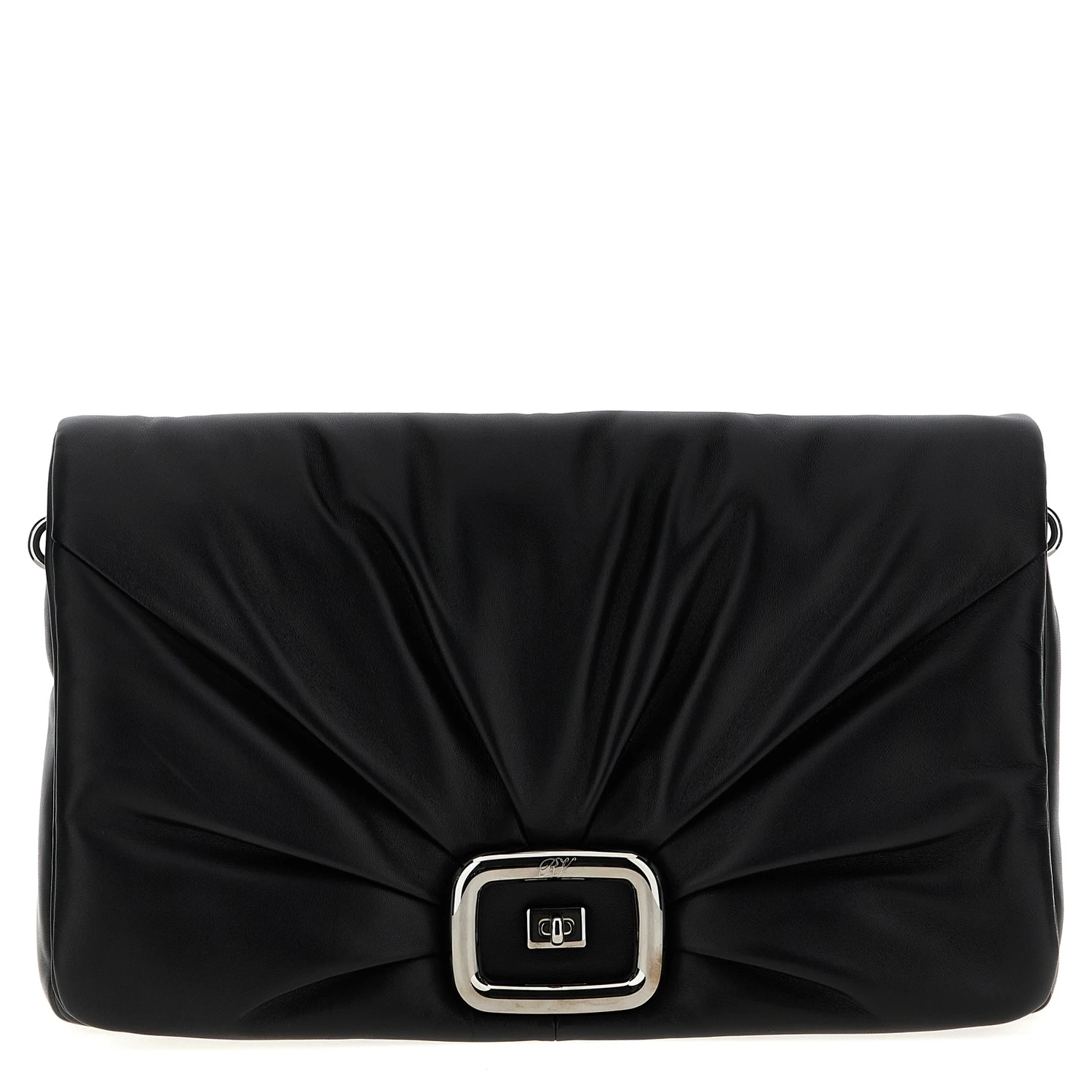 Black Leather Shoulder Bag
