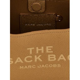 Beige Cowhide Handbag