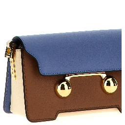 Multicolor Calfskin Shoulder Bag