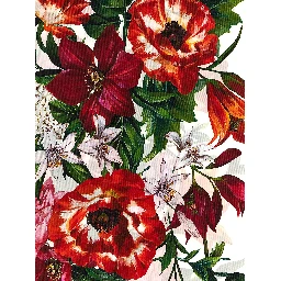 Multicolor Silk Foulard