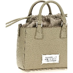 Gray Calfskin Handbag