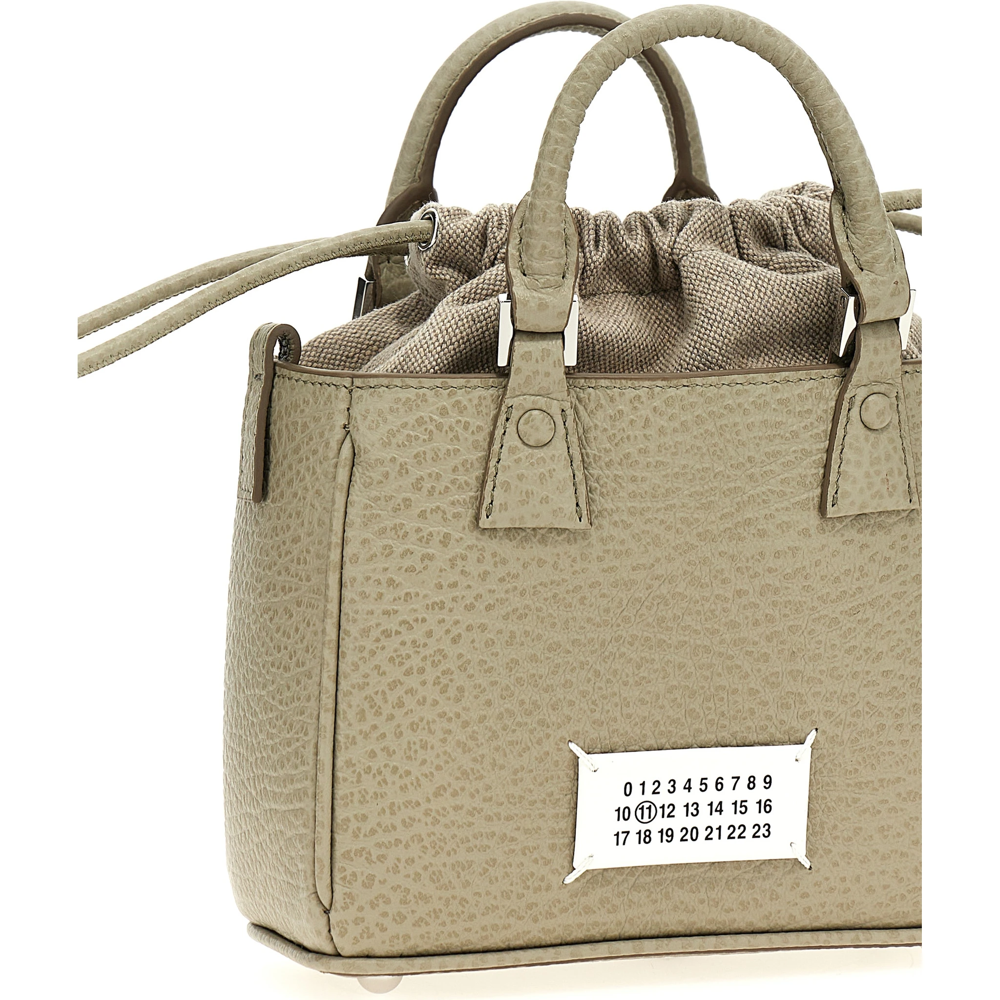 Gray Calfskin Handbag