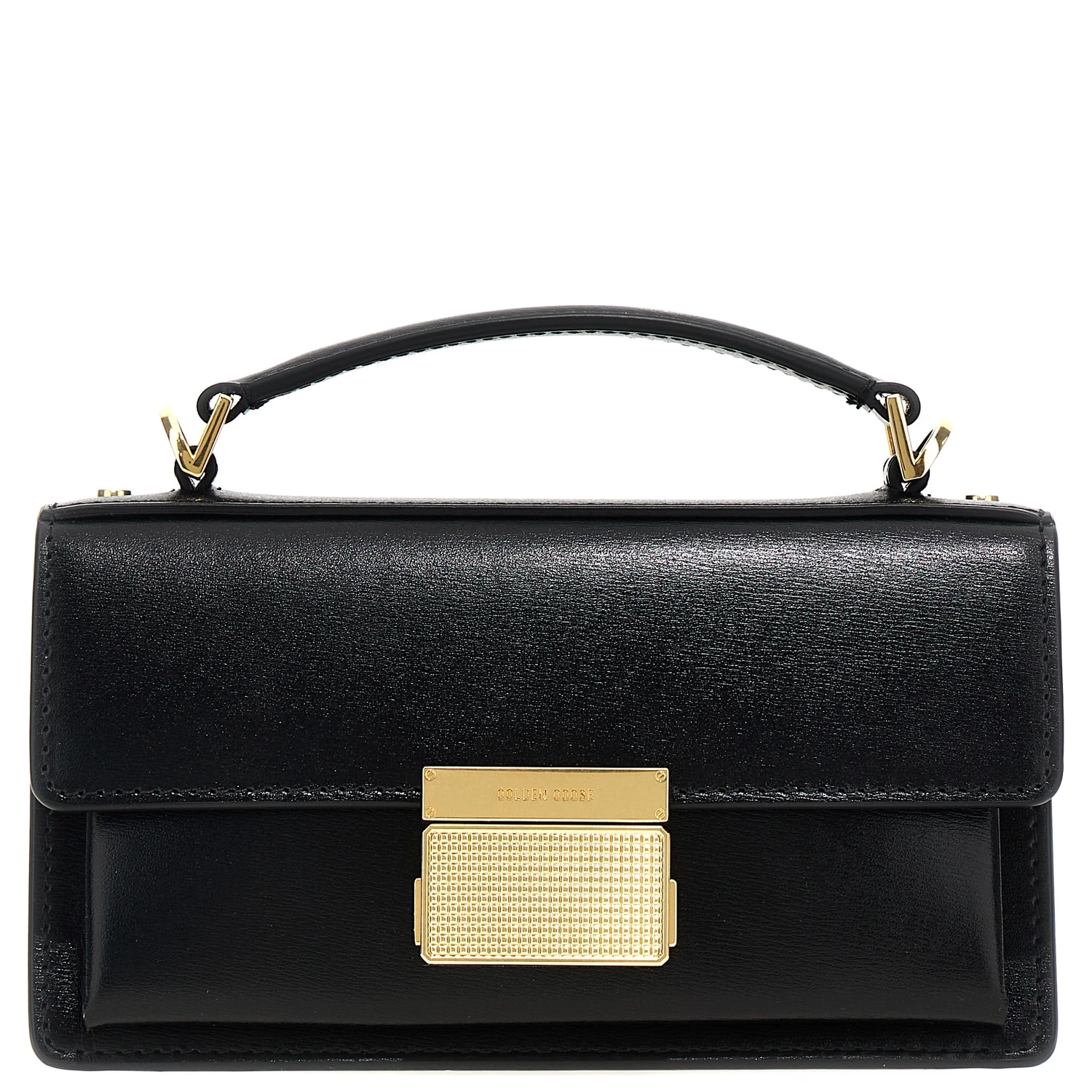 Black Cowhide Handbag