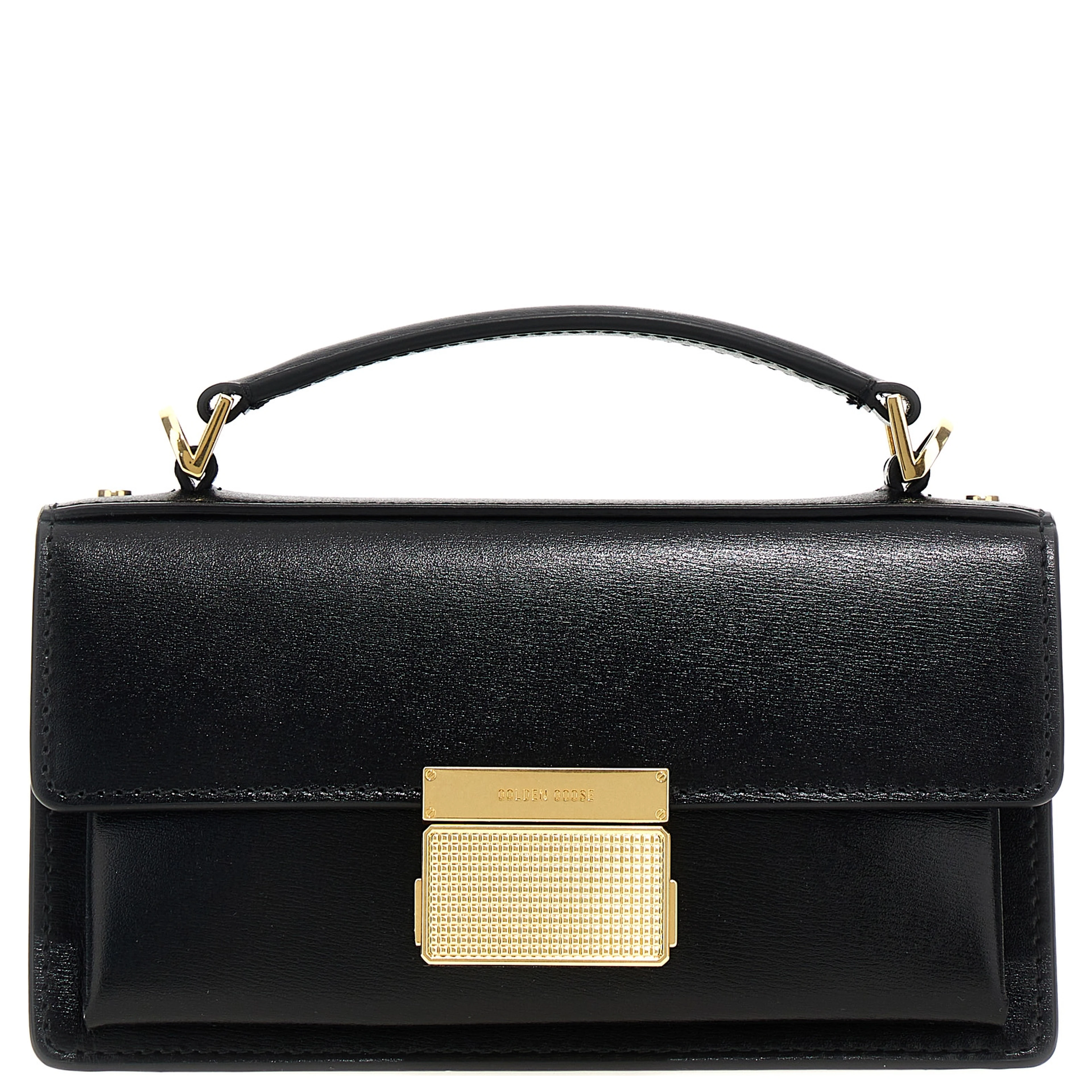 Black Cowhide Handbag
