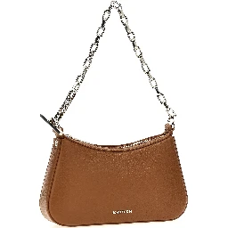 Brown Lamb Leather Handbag