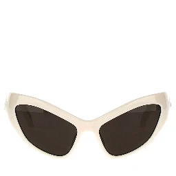 White Nylon Sunglasses