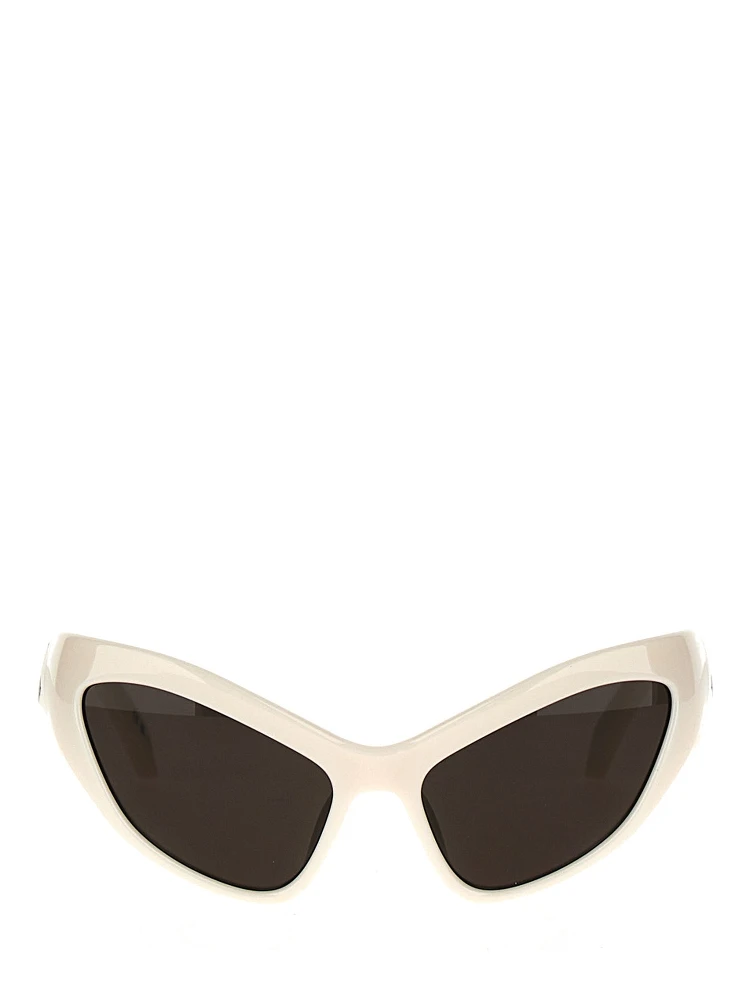 White Nylon Sunglasses
