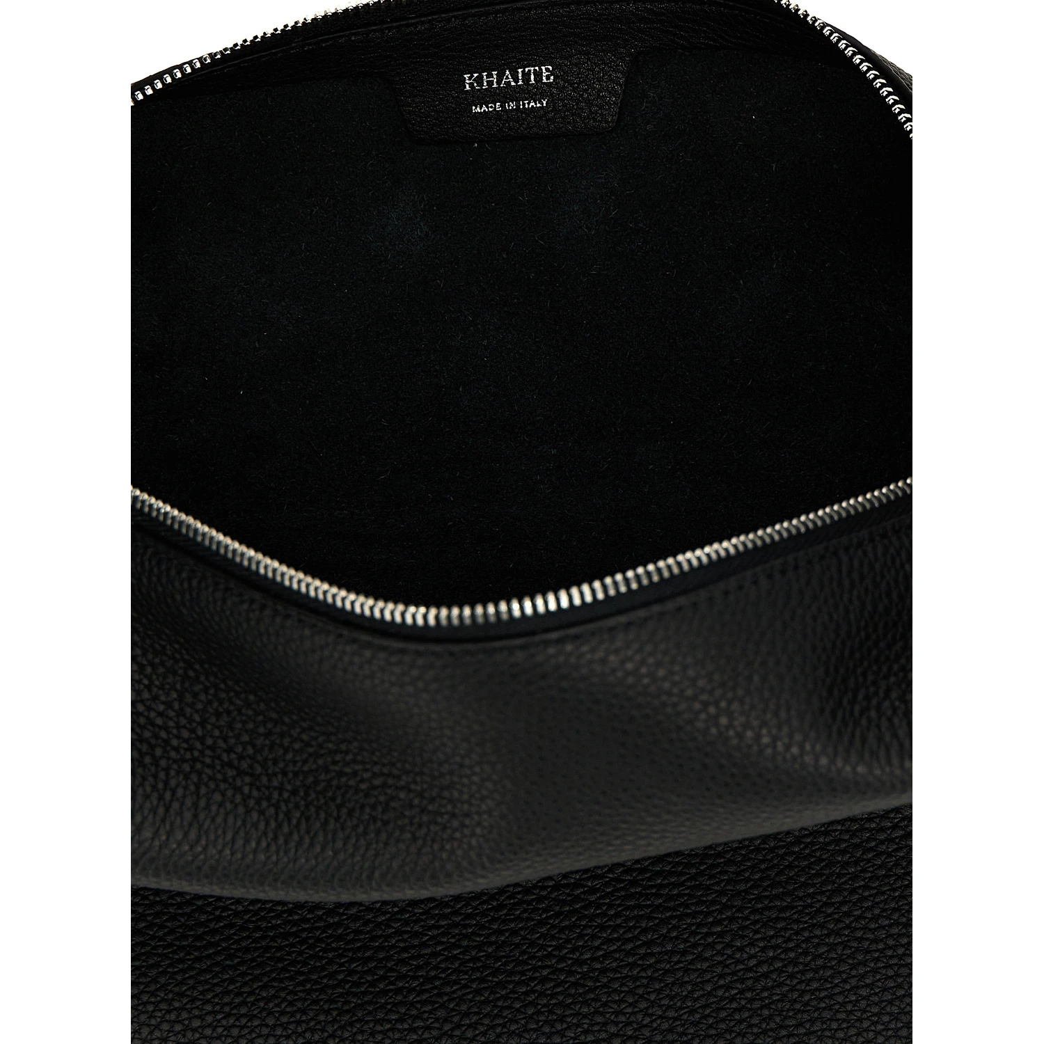 Black Calfskin Shoulder Bag