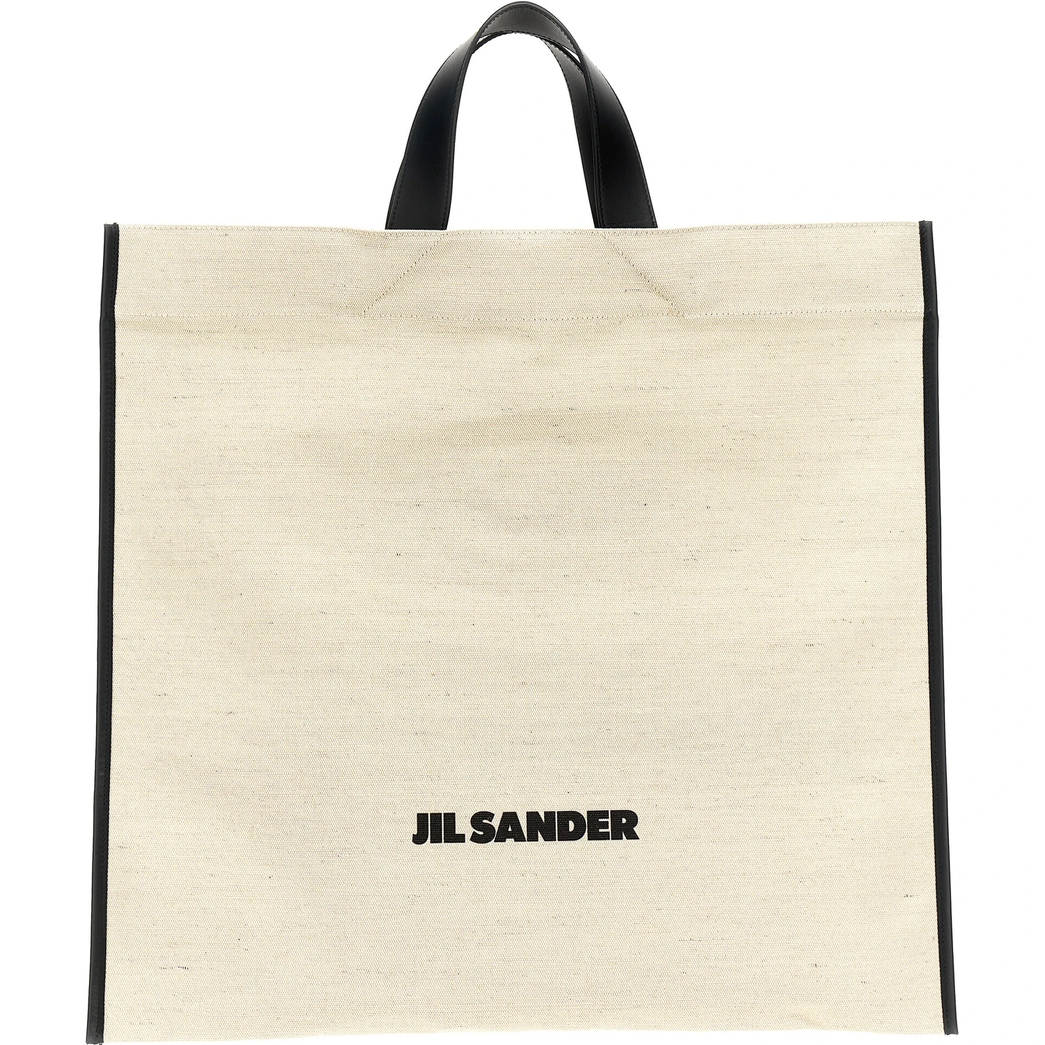 Bicolor Jute Tote Bag