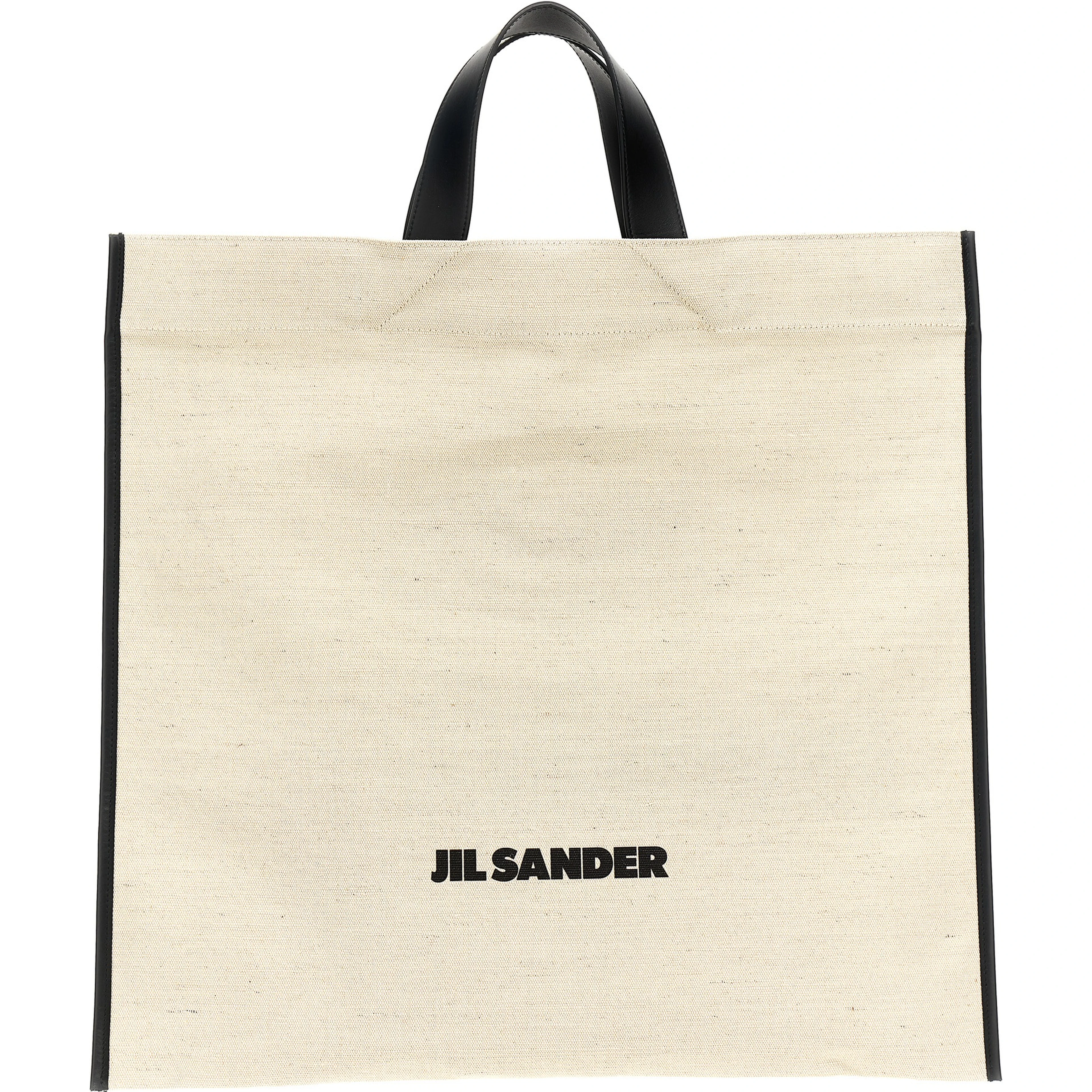 Bicolor Jute Tote Bag