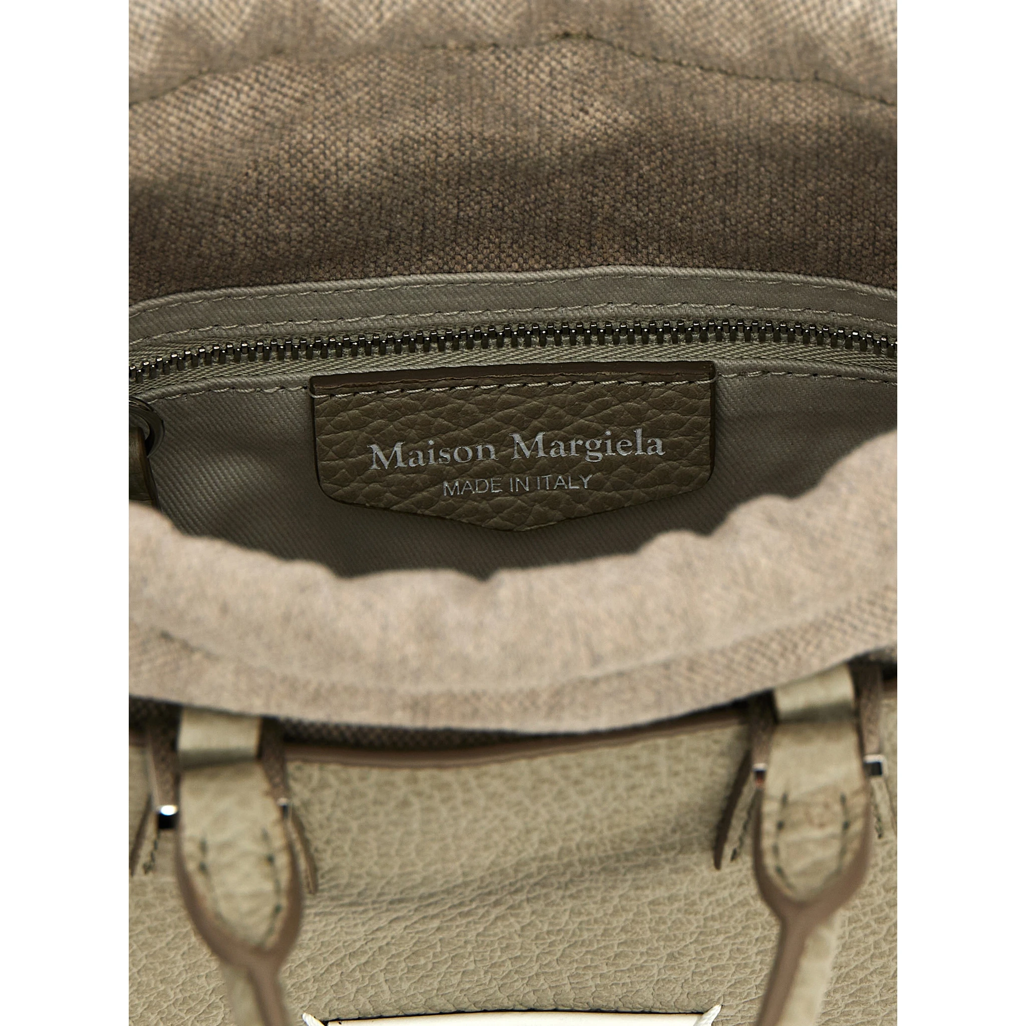 Gray Calfskin Handbag