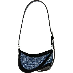 Multicolor Calfskin Shoulder Bag