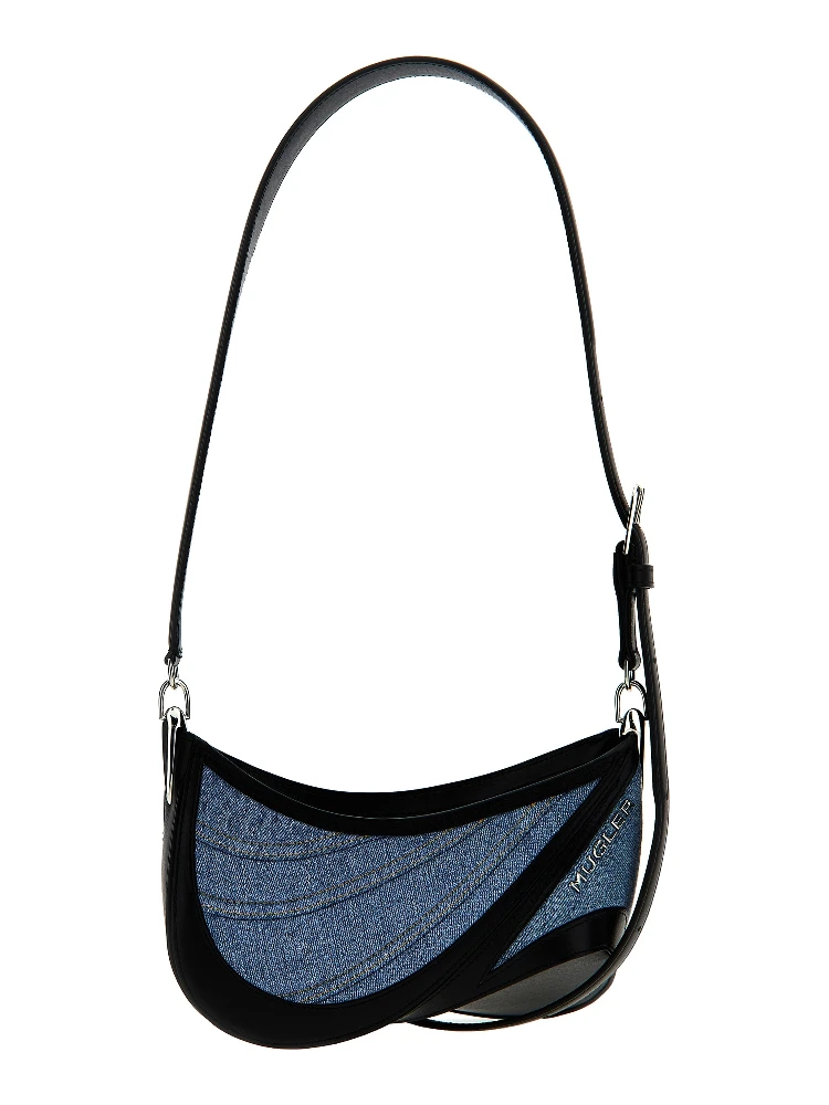 Multicolor Calfskin Shoulder Bag