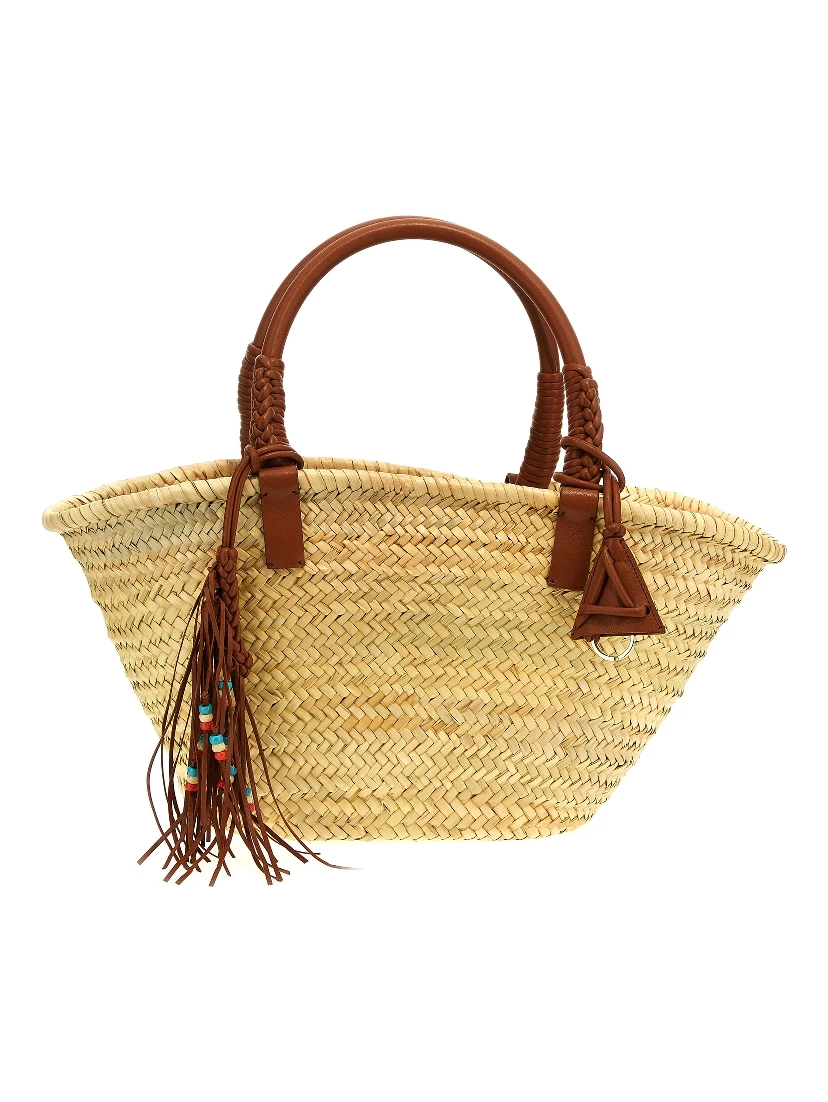 Brown Marabou Handbag