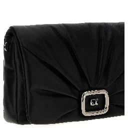 Black Leather Shoulder Bag